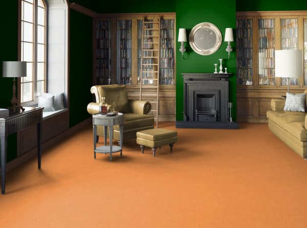Фото - линолеума коммерческий travertine - terracotta 01